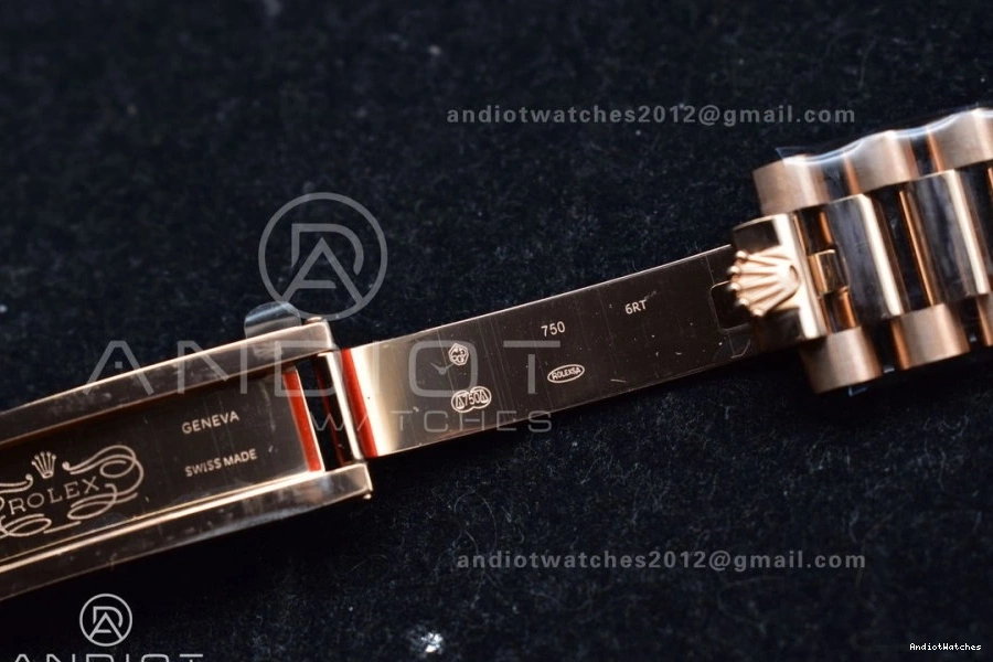 RG 36 V5 with Silver vr3255 DayDate 904L Edition Diamond (Gain EasyMatch Square on QF Steel President Bracelet Dial Best Weight) 675 1023